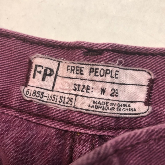 Free People Purple Shorts 0900 - Picture 8 of 8